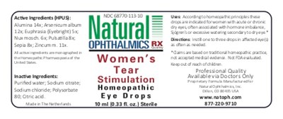 Label (Nato Womens Tear Stim Drop Label 20200107)